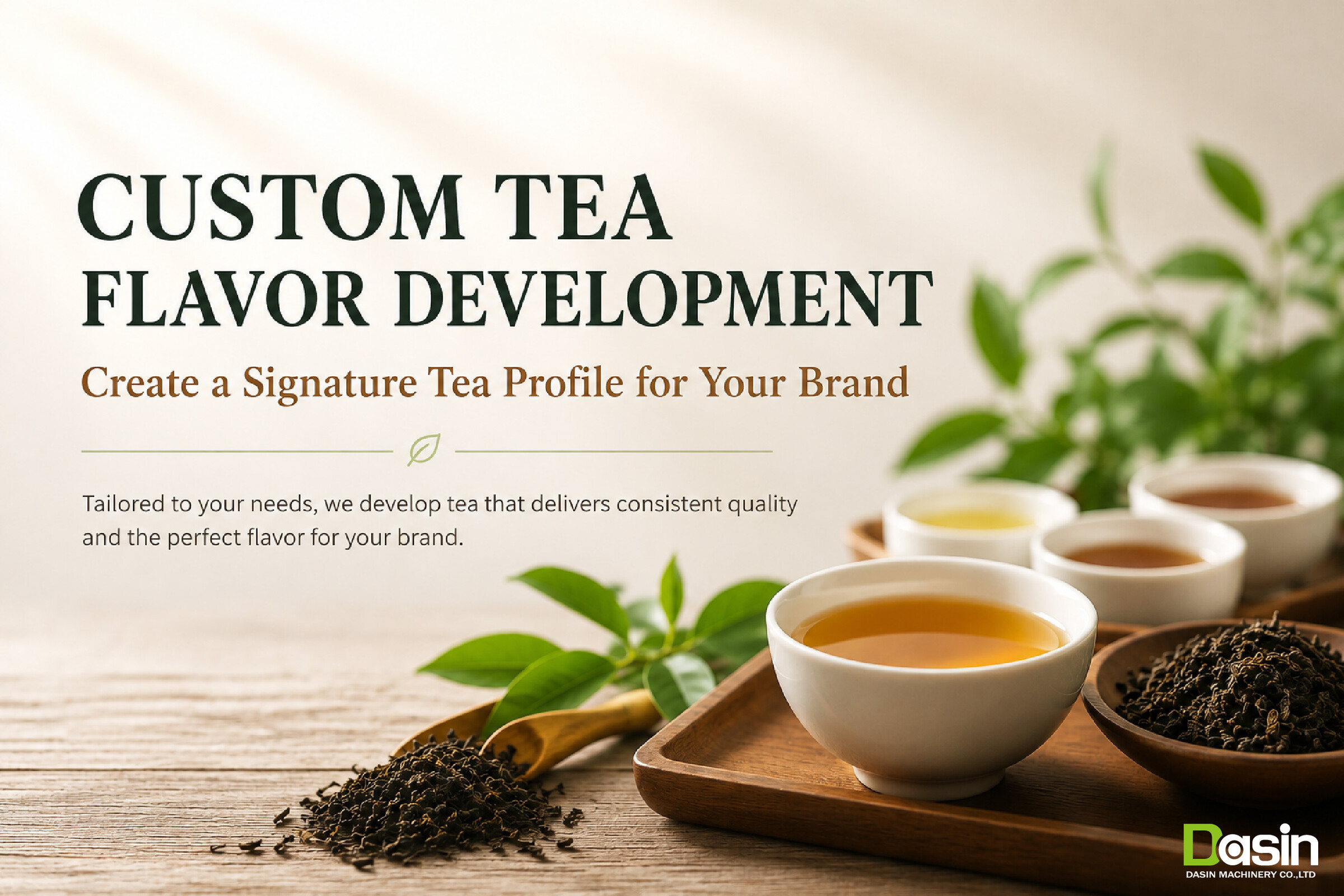 Custom Tea Flavor Development, Custom Tea Blending, Tea Flavor Adjustment, Custom Tea Development, Signature Tea Development, Tea Flavor Development, Tea Roasting Adjustment